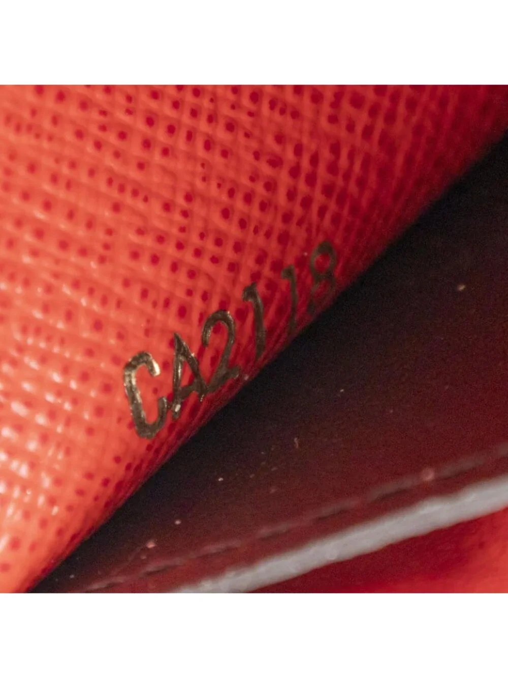 Louis Vuitton Flower Emilie Wallet Red Brown Monogram Canvas